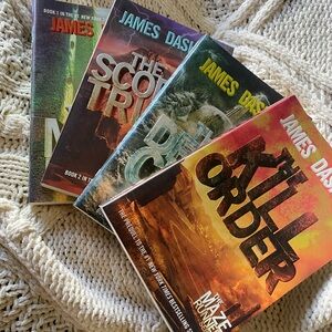 The Maze Runner series by James Dashner
